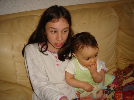 Léa et sa tata !